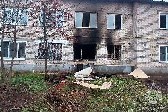 В Ново-Талицах из-за пожара эвакуировали 10 человек